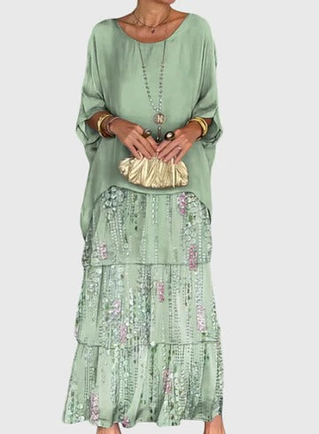 Carmel | Elegant Flowing Maxi Dress