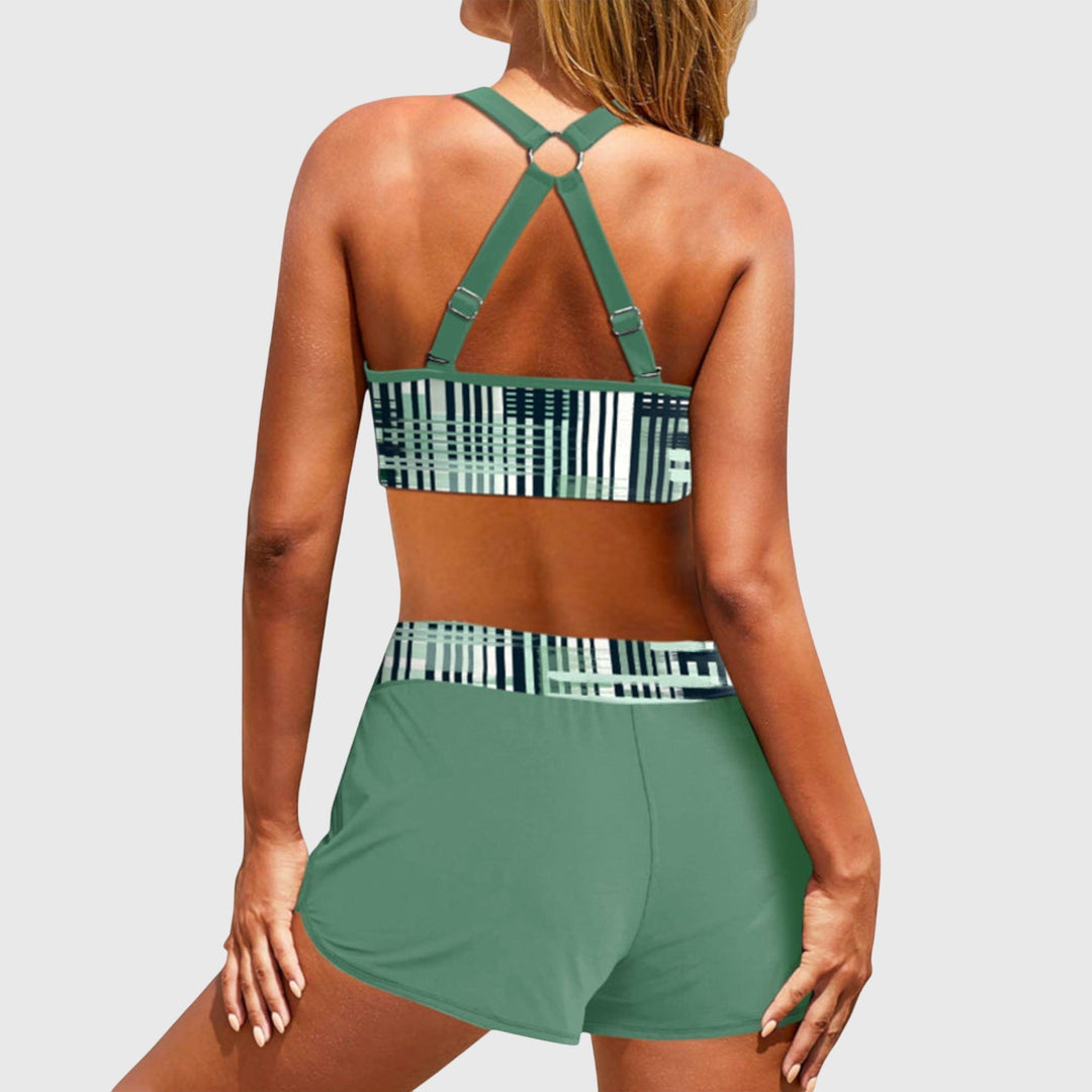 Bianca | Ribbed High-Waisted Bikini