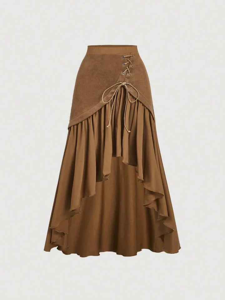 Ellie | Boho Western Wrap Skirt