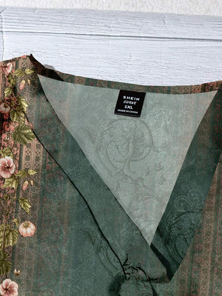 Aveline | Vintage Garden Button Blouse