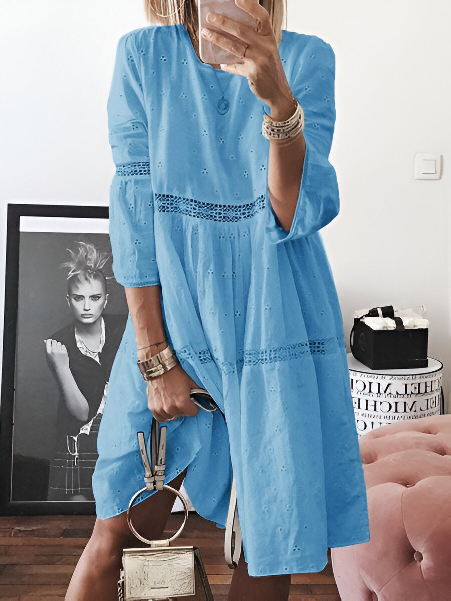 Giulia™ | Boho Vintage Jurk met Kant