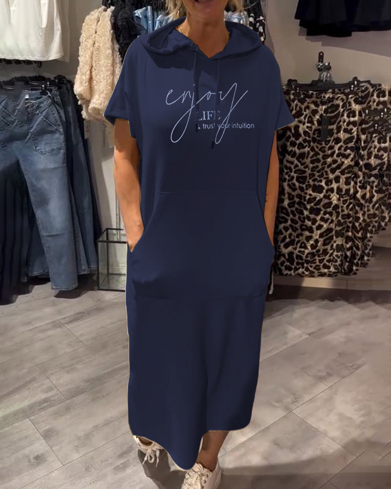 Mélina™ | Zachte hoodie jurk