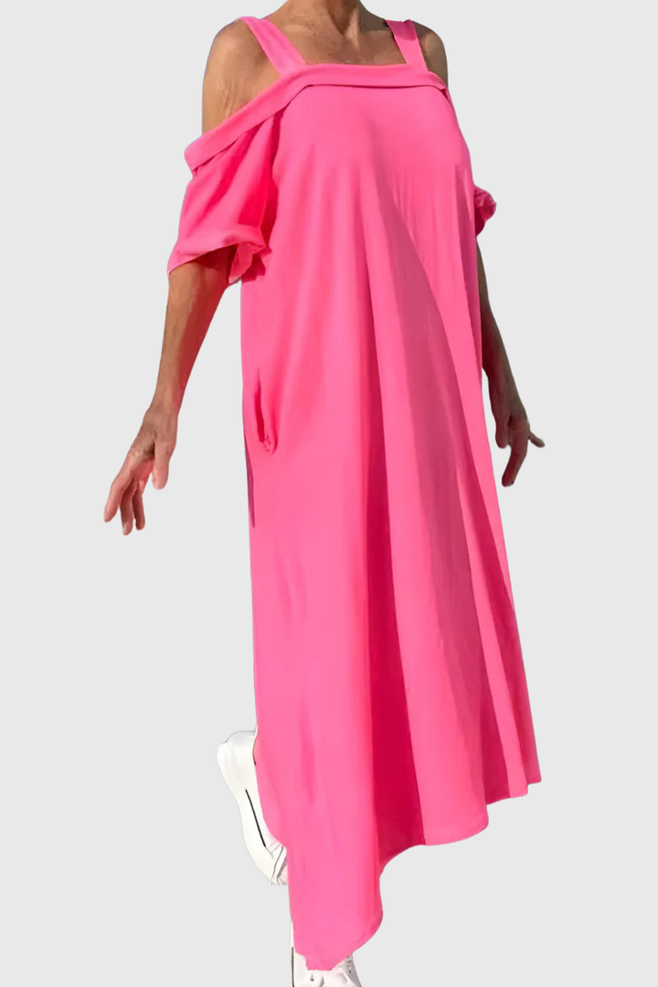 Shaira | Long Off-Shoulder Summer Dress