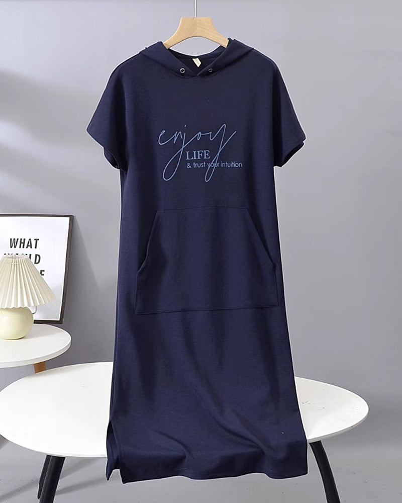 Mélina™ | Zachte hoodie jurk