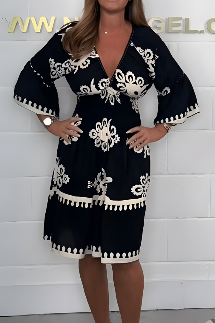 Alice™ | Boho Jurk met Elegante Uitstraling
