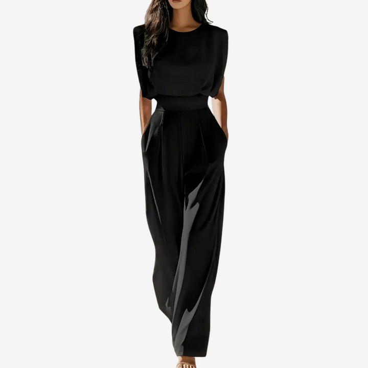 Helen | Flattering Belted Jumpsuit