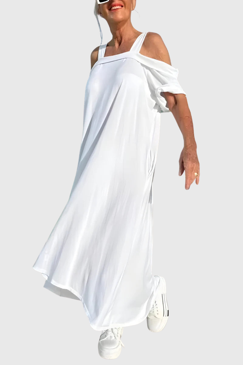 Shaira | Long Off-Shoulder Summer Dress