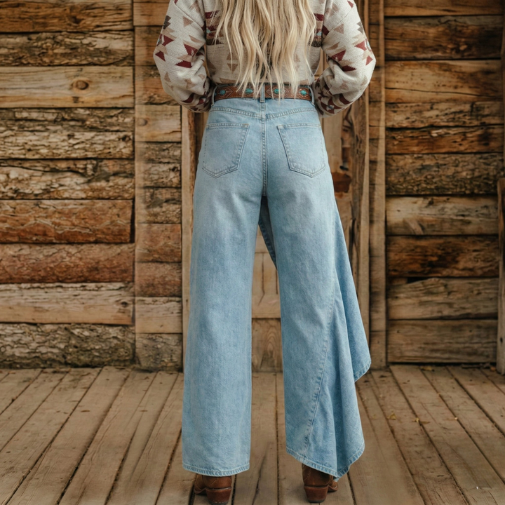 Amelia | Western Denim Pants