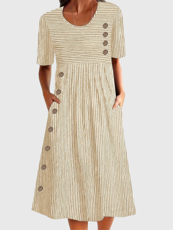 Whitney | Striped Summer Dress
