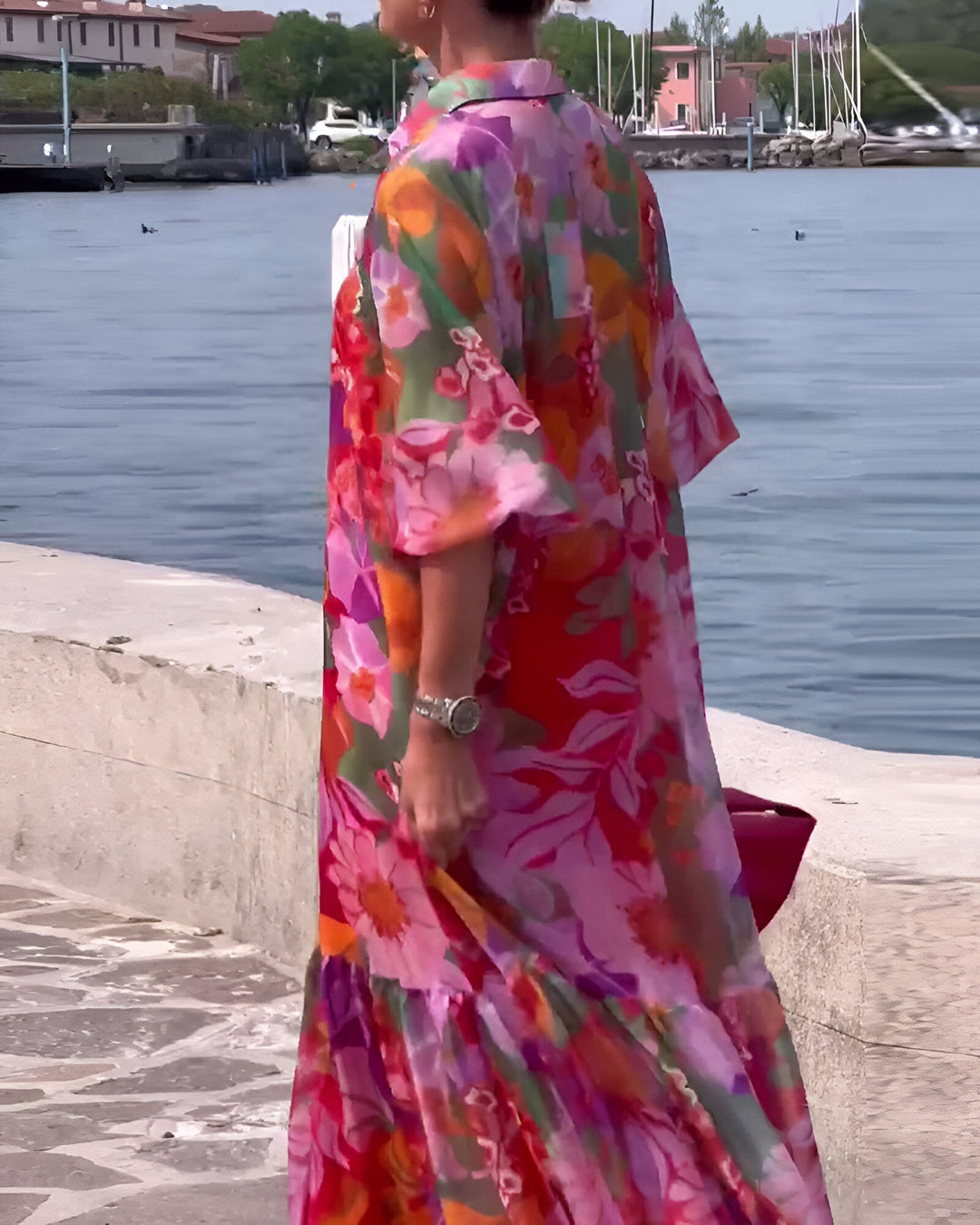 Camila™ | Kleurrijke Maxi Jurk
