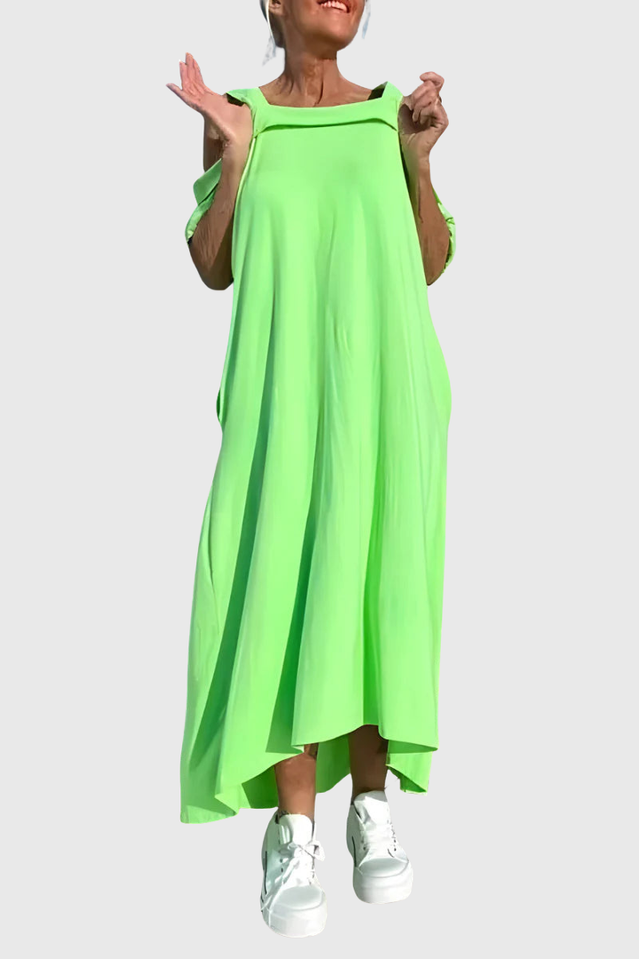 Shaira | Long Off-Shoulder Summer Dress