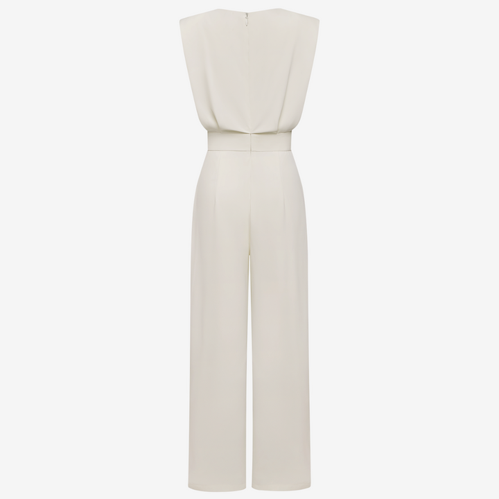 Helen | Flattering Belted Jumpsuit
