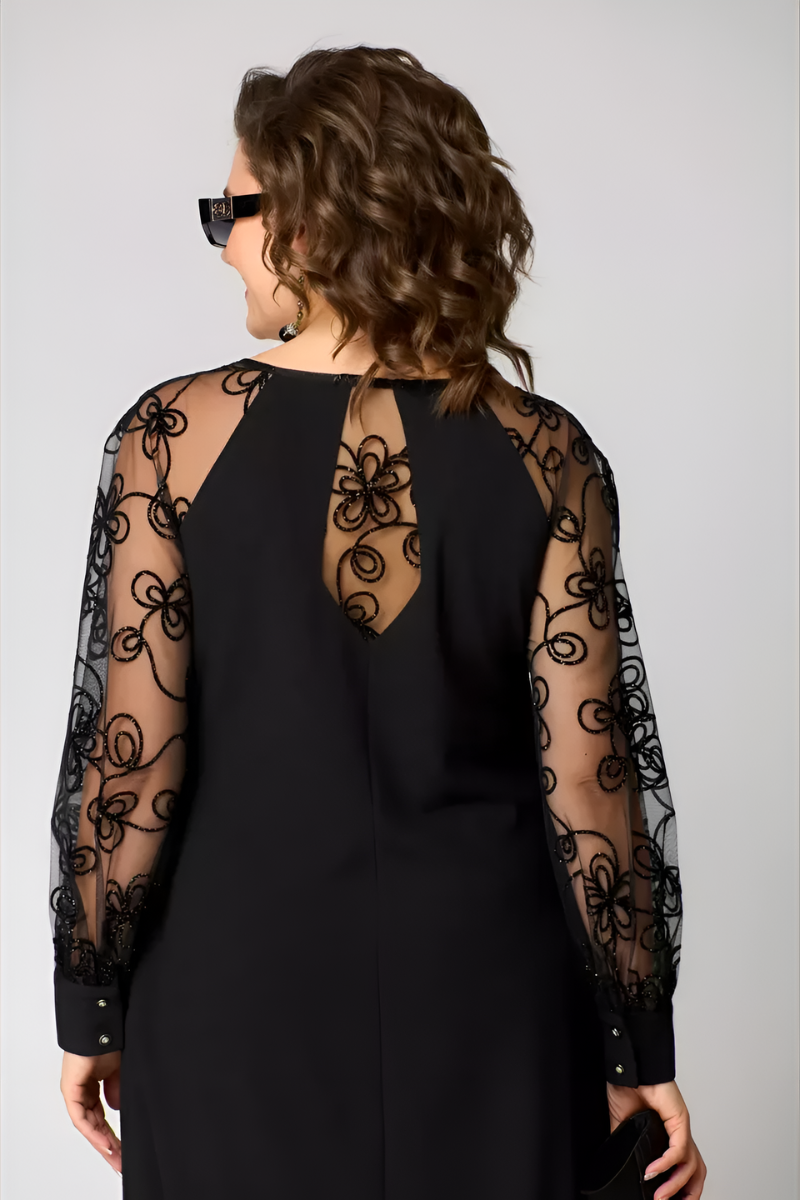 Amira™ | Chique jurk met kantmouwen