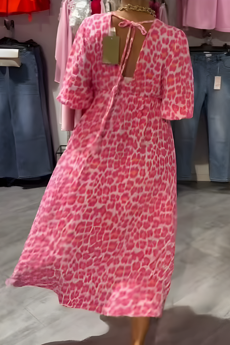 Anna™ | Boho Maxi Jurk met V-Hals