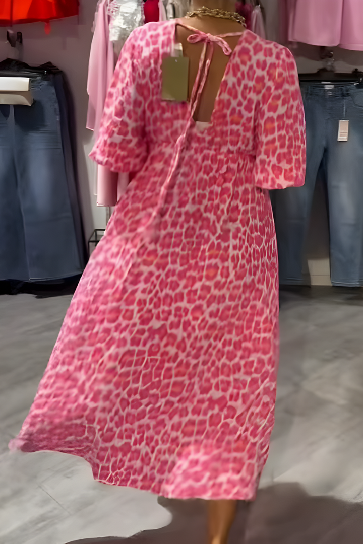 Anna™ | Boho Maxi Jurk met V-Hals