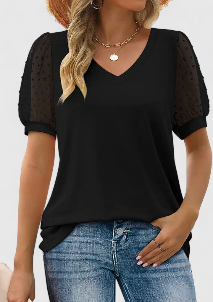 Cheryl | Comfortable V-Neck Top
