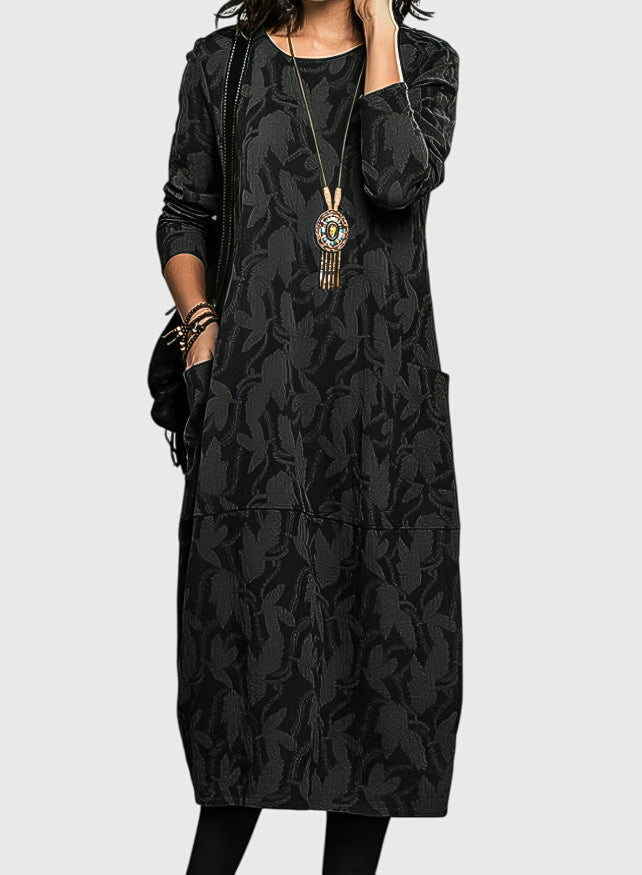 Abby | Casual Round-Neck Dress