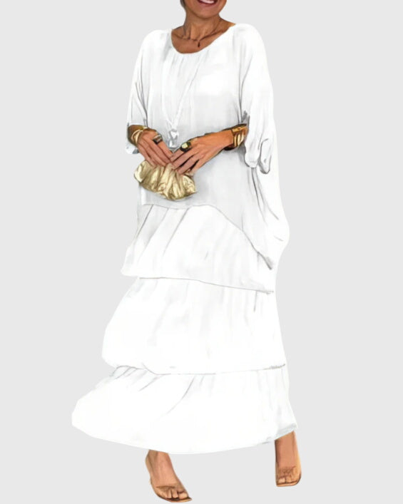 Ella | Long and Flowing Elegant Dress