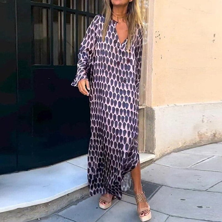 Amélie™ | Luxe Maxi Jurk met V-Hals
