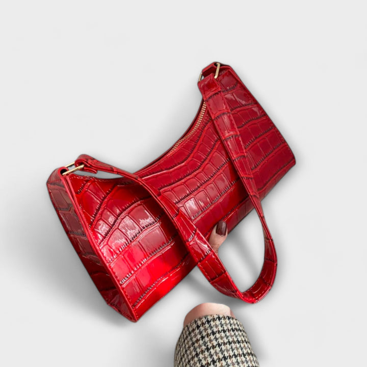 Eleanor | Shiny Leather Bag