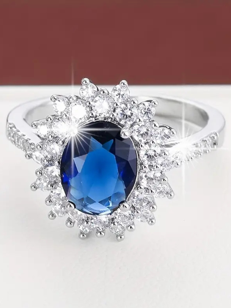 Lyra | Sapphire Elegance Ring