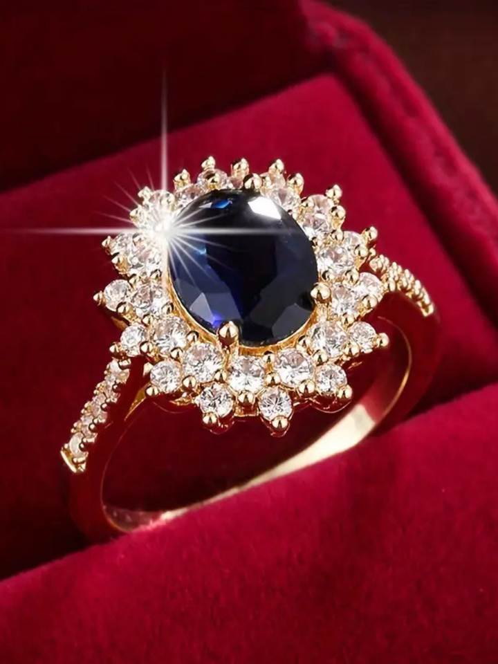 Lyra | Sapphire Elegance Ring