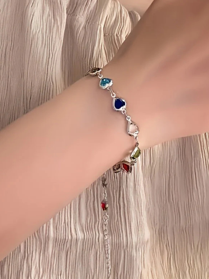 Gwen | Heart Link Bracelet