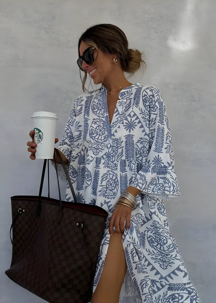 Idalina™ | Trendy Print Jurk