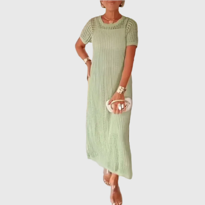 Adeline | Cut-Out Long Maxi Dress + Free Inner Dress