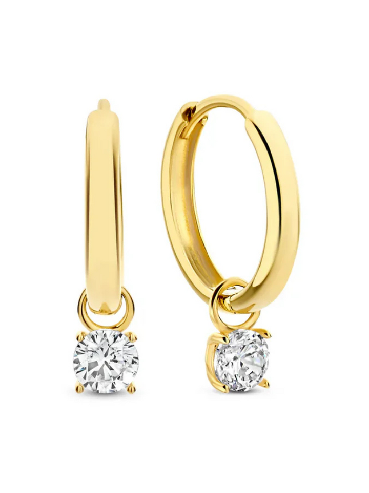 Elaro | Gold Drop Hoops