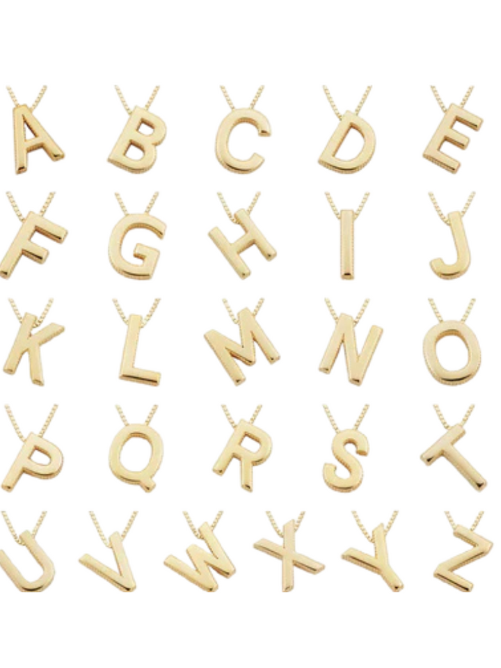 Enya | Gold Initial Necklace