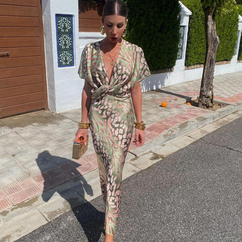 Lila™ | Luxe Maxi Jurk Zacht Als Zijde
