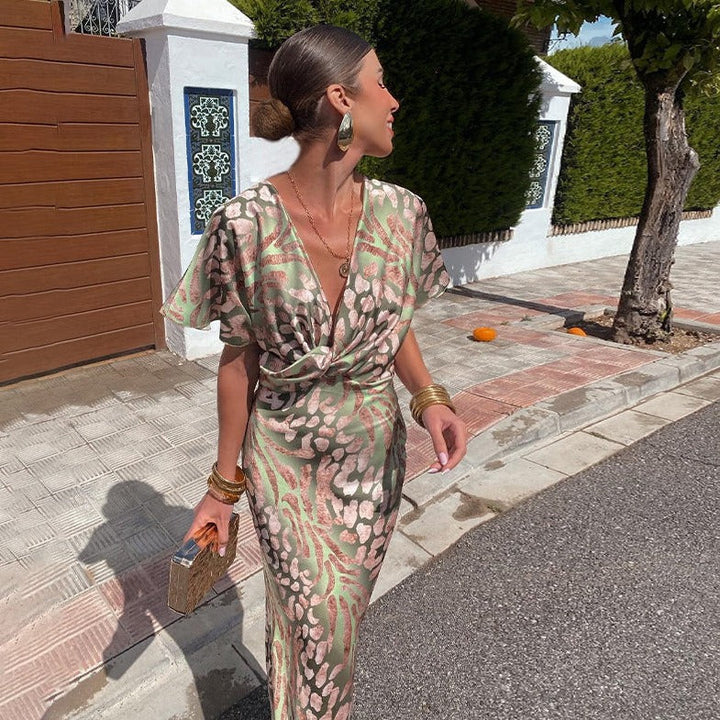 Lila™ | Luxe Maxi Jurk Zacht Als Zijde