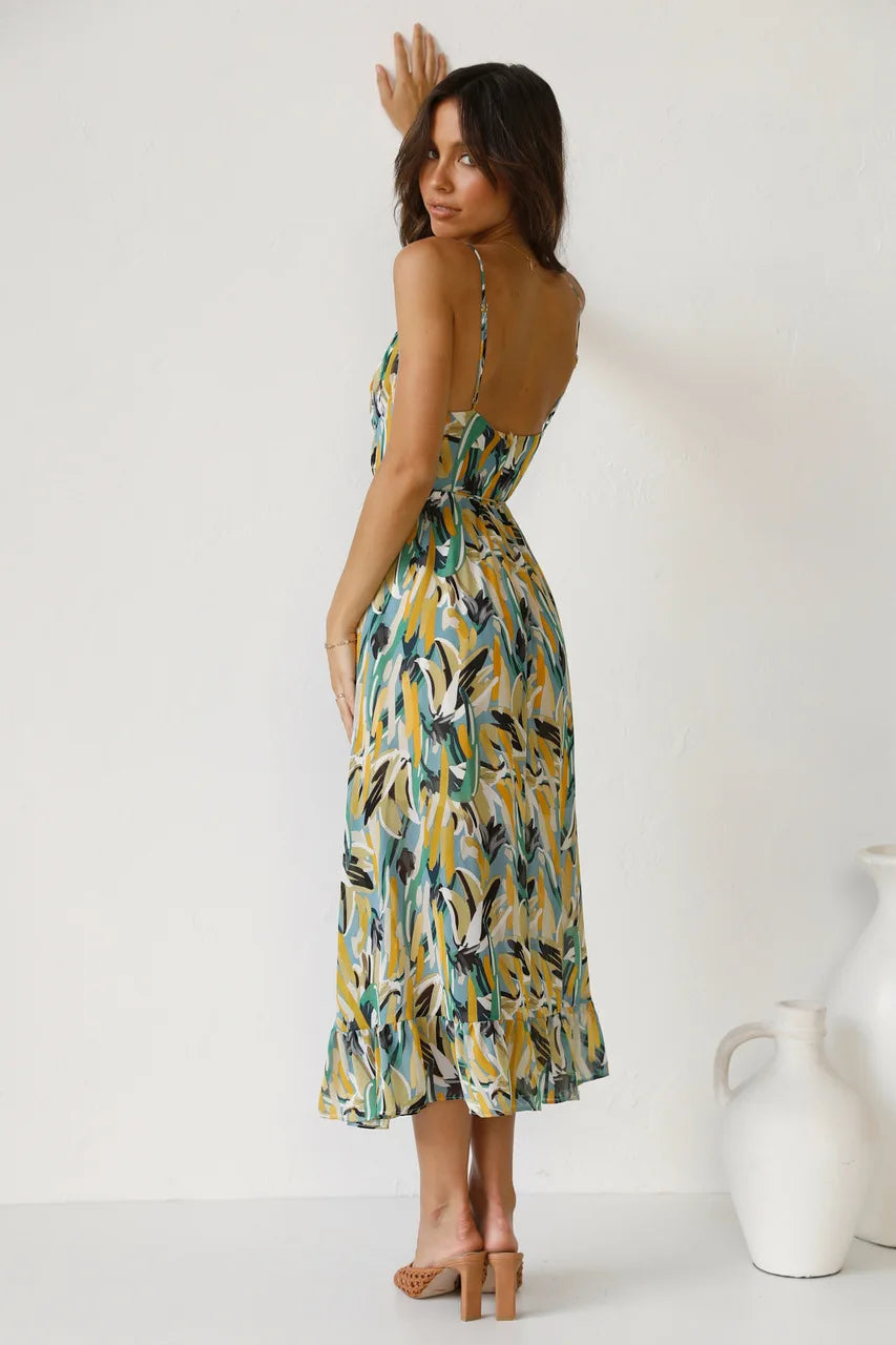 Gisèle™ | Elegante Jurk in Tijdloze Kleuren