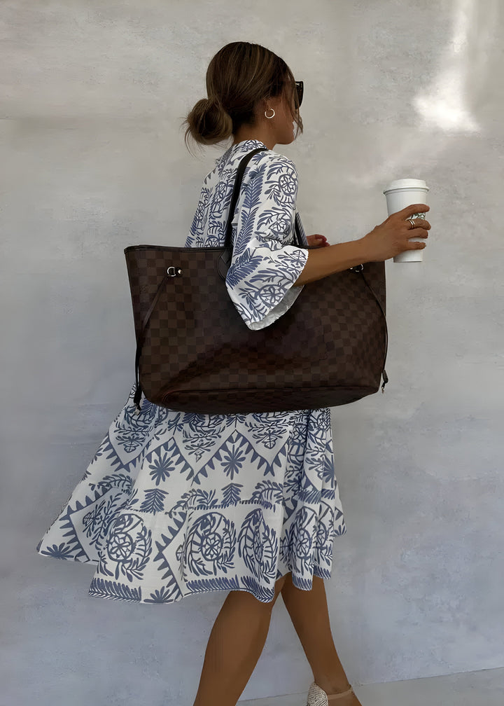 Idalina™ | Trendy Print Jurk