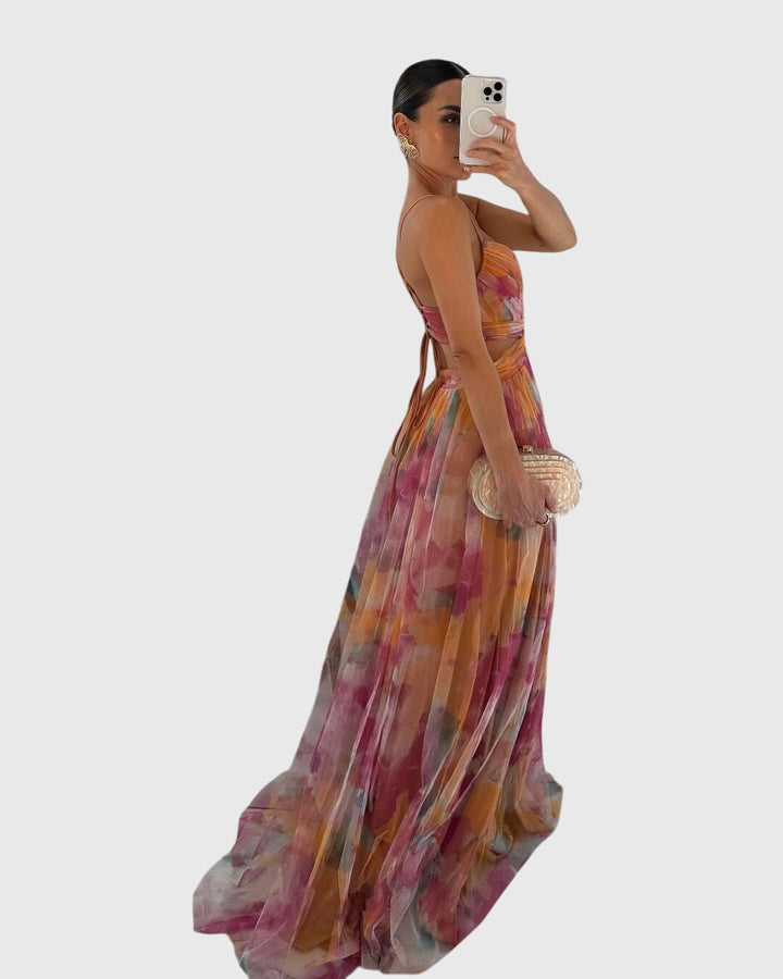 Gretchen | Floral Maxi Dress