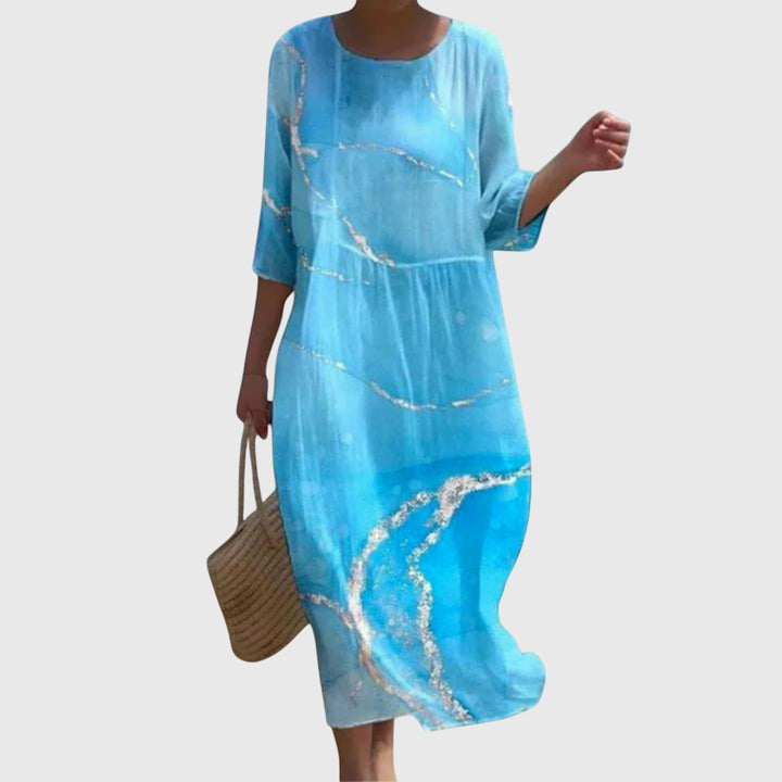 Desiree | Stylish Floral Maxi Dress