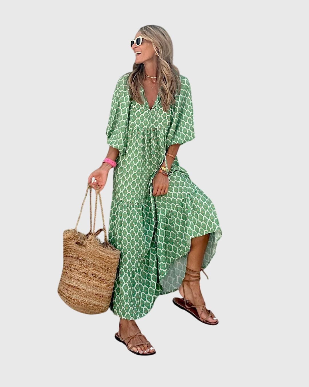 Billie | Boho Maxi Dress