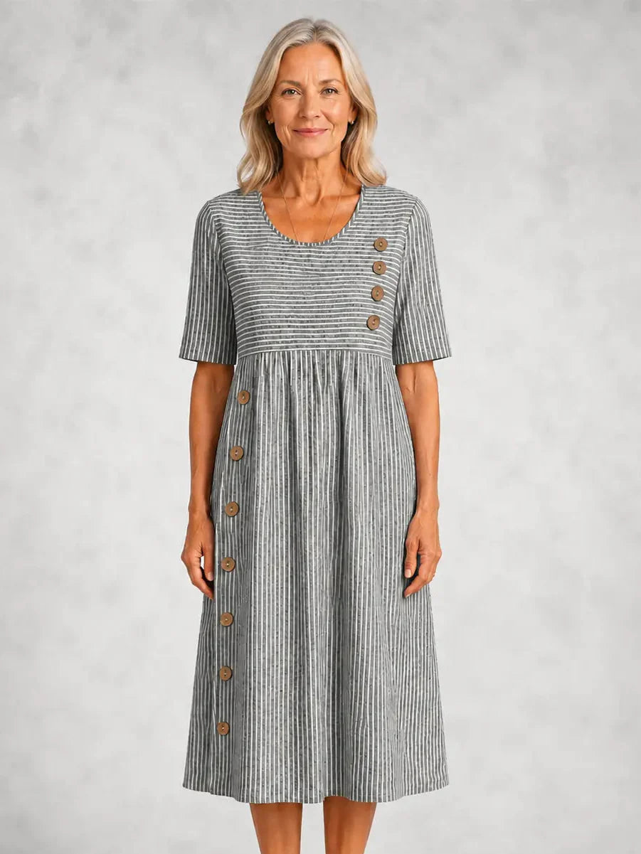 Hilary | Striped Summer Dress