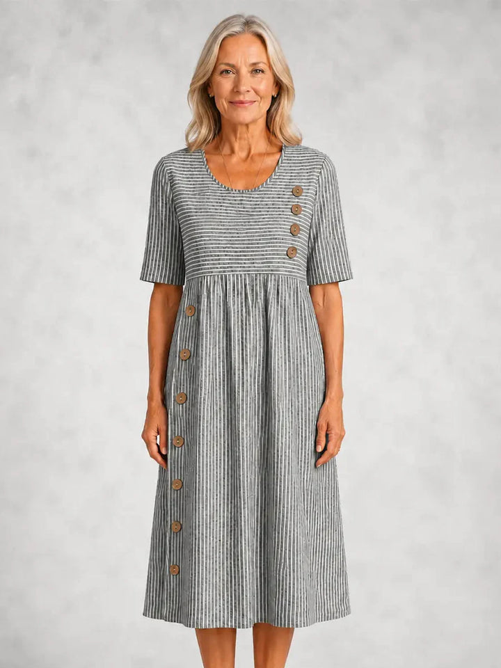 Hilary | Striped Summer Dress