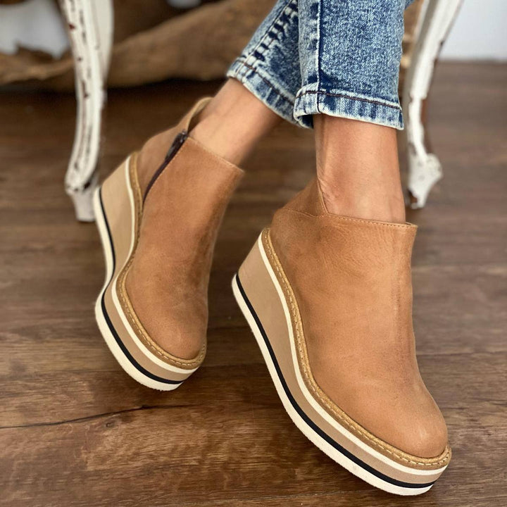 Harlow | Wedge Ankle Boot