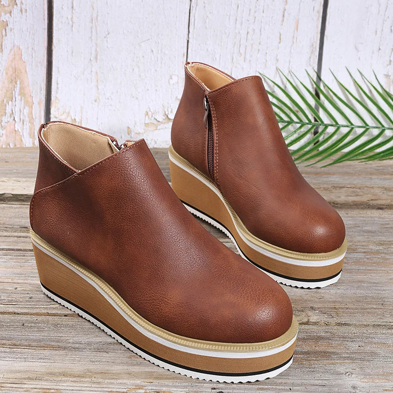 Harlow | Wedge Ankle Boot