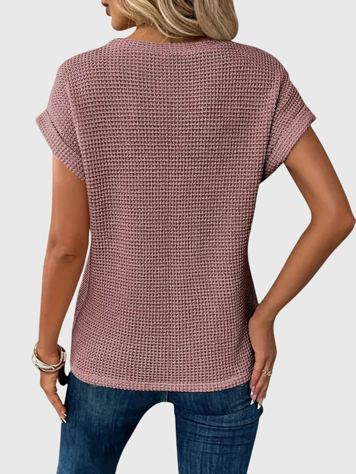 Bristol | Elegant Blouse with Crew Neck