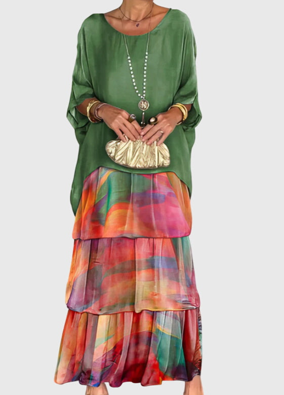 Ella | Long and Flowing Elegant Dress