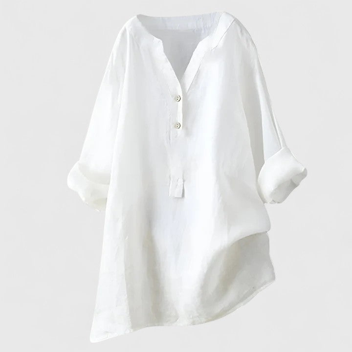 Elanor | Elegant Button-Front Shirt