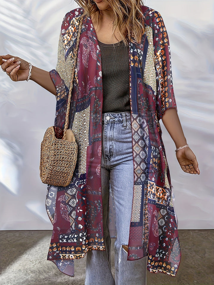 Audrey | Bohemian Long Cardigan