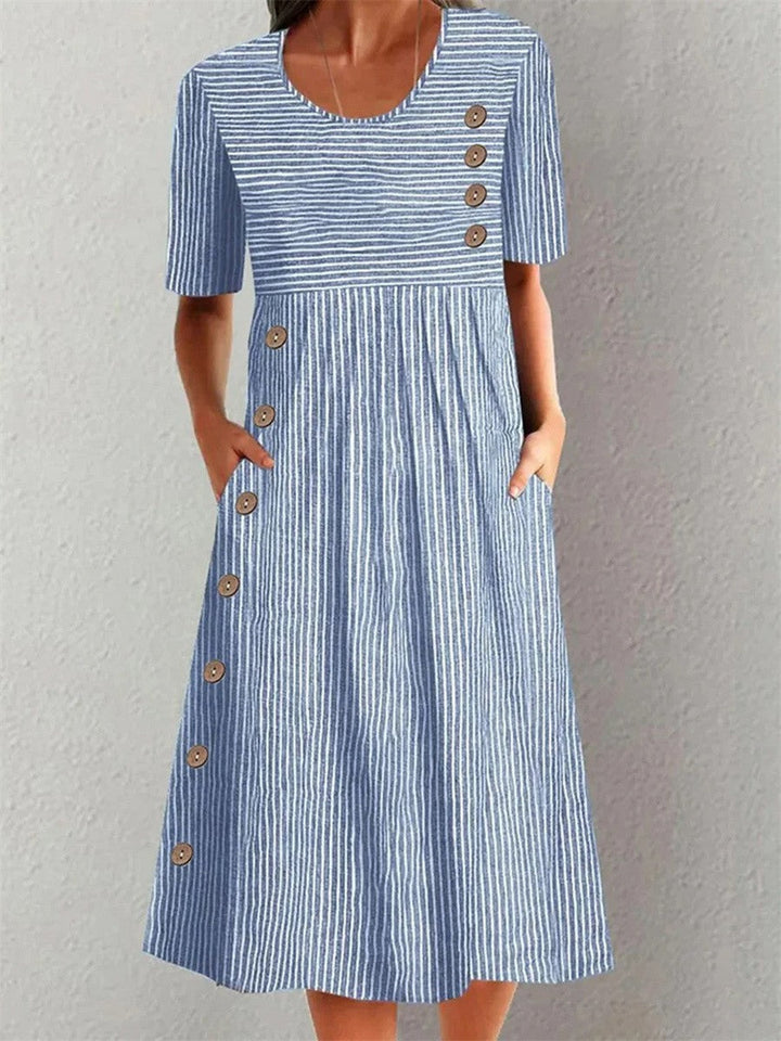 Whitney | Striped Summer Dress
