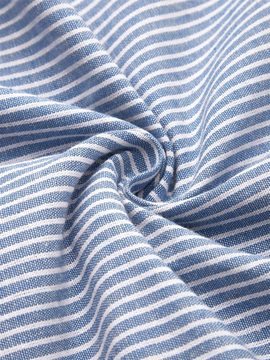Davina | Striped Midi Dress