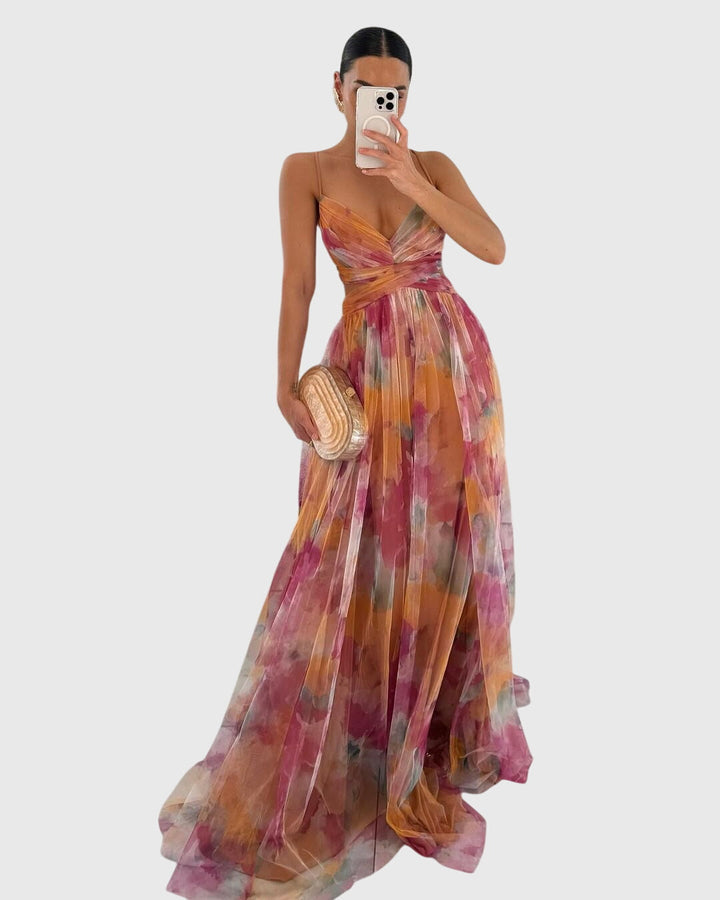 Gretchen | Floral Maxi Dress