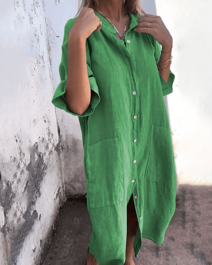Amelia | Breezy Shirt Dress